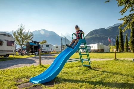 Camping Hobby | Unterseen - Interlaken | Campen mit Kindern - Camping with kids | Galerie 3