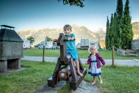 Camping Hobby | Unterseen - Interlaken | Campen mit Kindern - Camping with kids | Galerie 7
