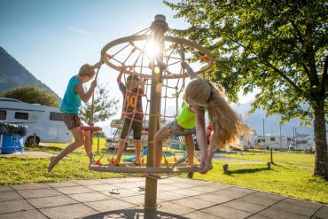 Camping with children | Camping Hobby | Unterseen - Interlaken | Foto: David Birri 